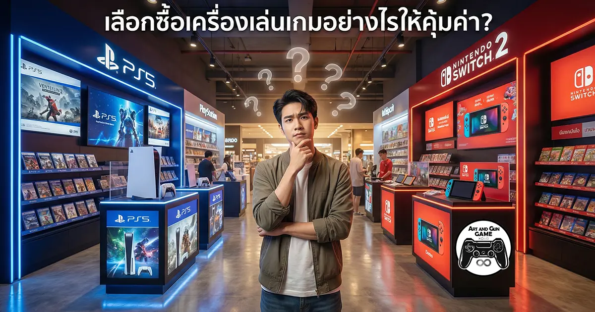 เลือกซื้อเครื่องเล่นเกมอย่างไรให้คุ้มค่า