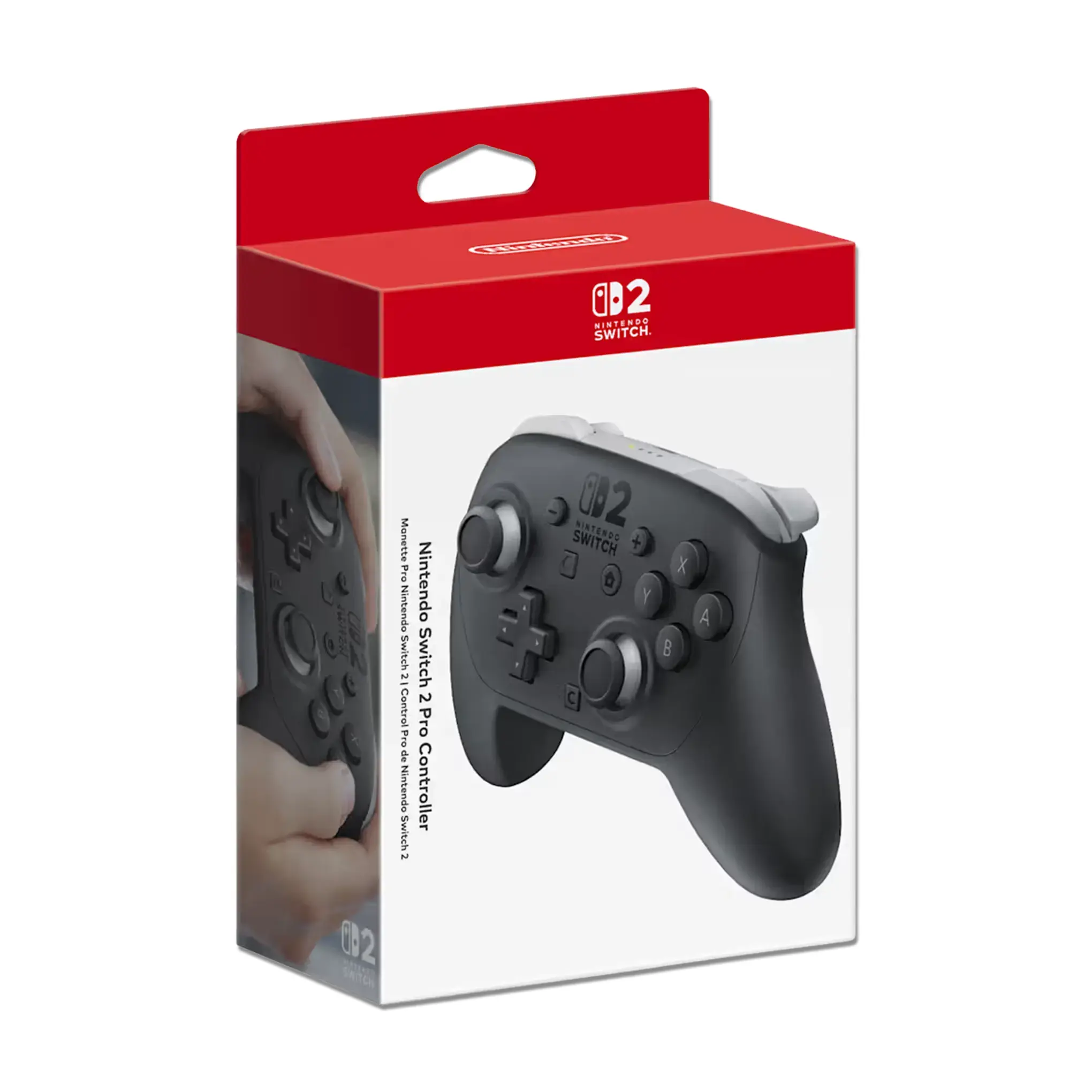 HORI Pro Controller Switch 2 — Red