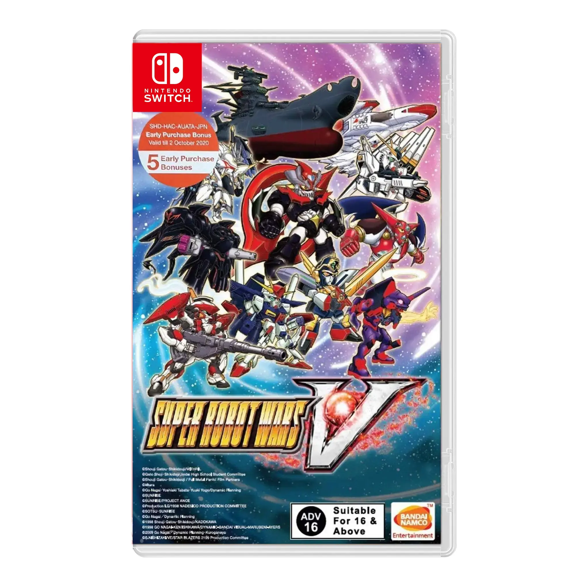 Super robot wars V JP - Nintendo Switch