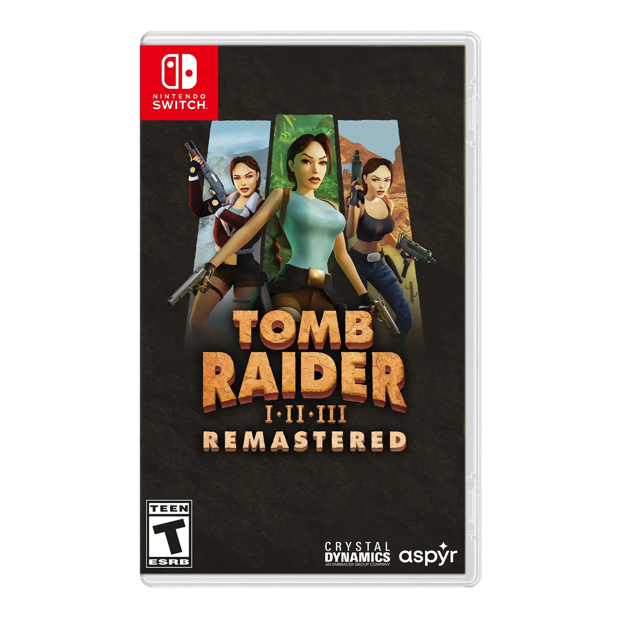 Tomb Raider 1-3 Remastered - Nintendo Switch